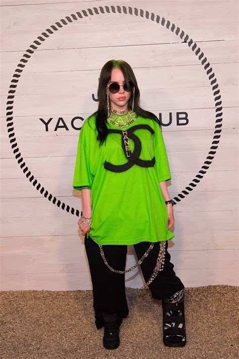 billie elish chanel|billie eilish as a girl.